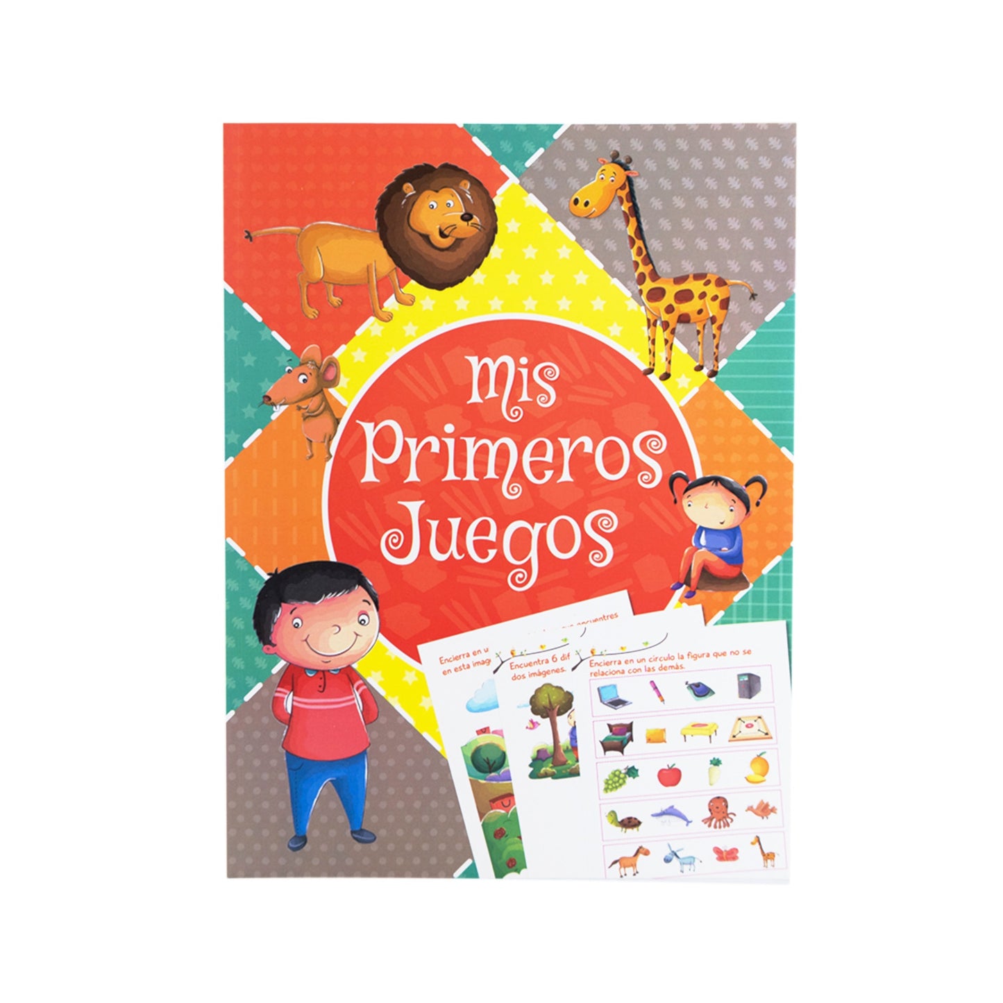 Libro Mis Primeros Juegos Rojo [29015]