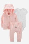 CARDI SET PINK