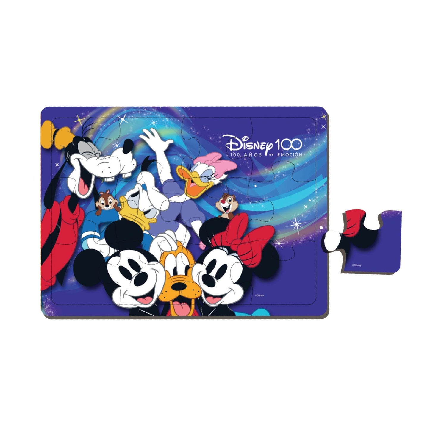 Rompecabezas Horizontal 12 Piezas con Base para Niño [COD001071]