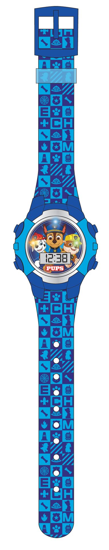 Reloj Paw Patrol Blue LCD [PAW4203]