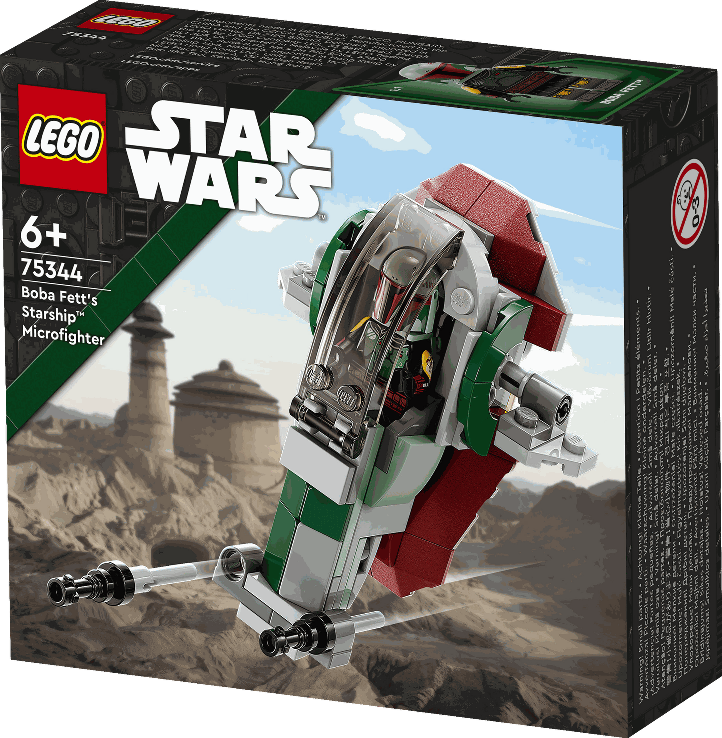 LEGO Microcaza Boba Fett's Starship [75344]