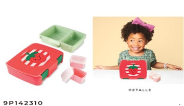 Contenedor para Comida Tipo Bento Fresa [9P142310]