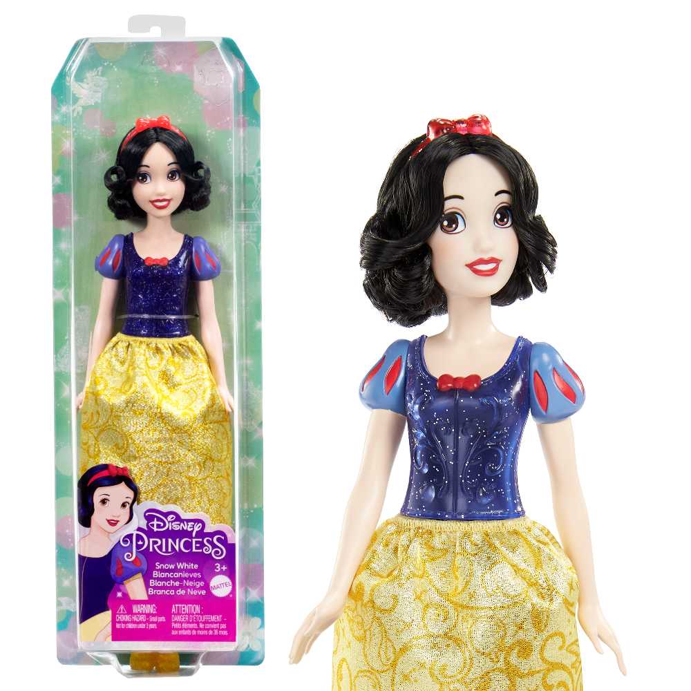 DISNEY PRINCESA MUÑECA FALDA CON BRILLOS
