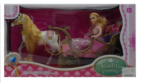 MUÑECA FANTASIA C/CARRUAJE