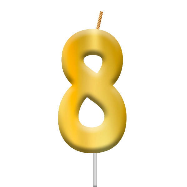 Vela Dorada Número 8 [HM-VLG-VLG8]