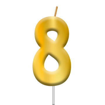 Vela Dorada Número 8 [HM-VLG-VLG8]