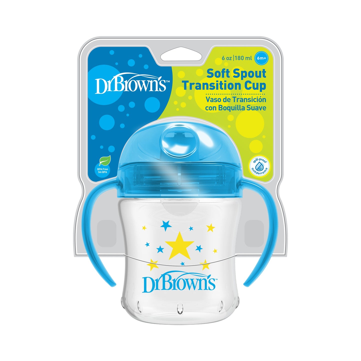 Vaso de Transición 180ml Estrellas Azules [TC61004-INTL]