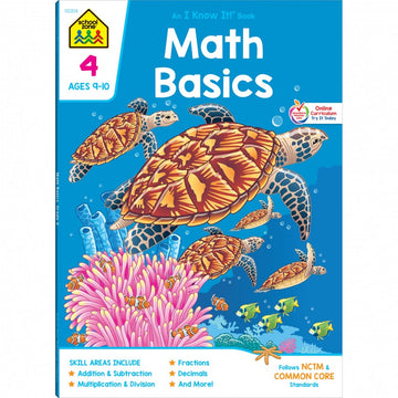 Libro de Trabajo Matemáticas Básicas Grado 4 [02204]