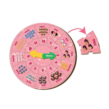 Reloj Didáctico de Minnie [COD000891]