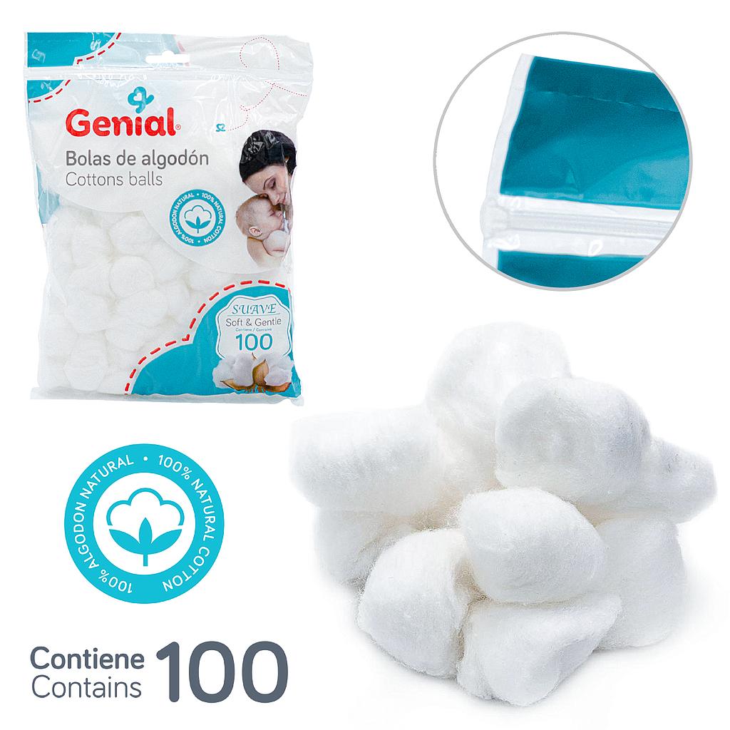 Bolsa de Algodón 100 Piezas [GN-CB500]