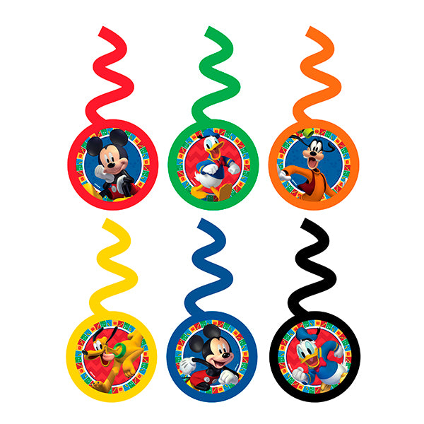 Remolino Mickey Mouse 6 Piezas [DPG-MK3-RE312]