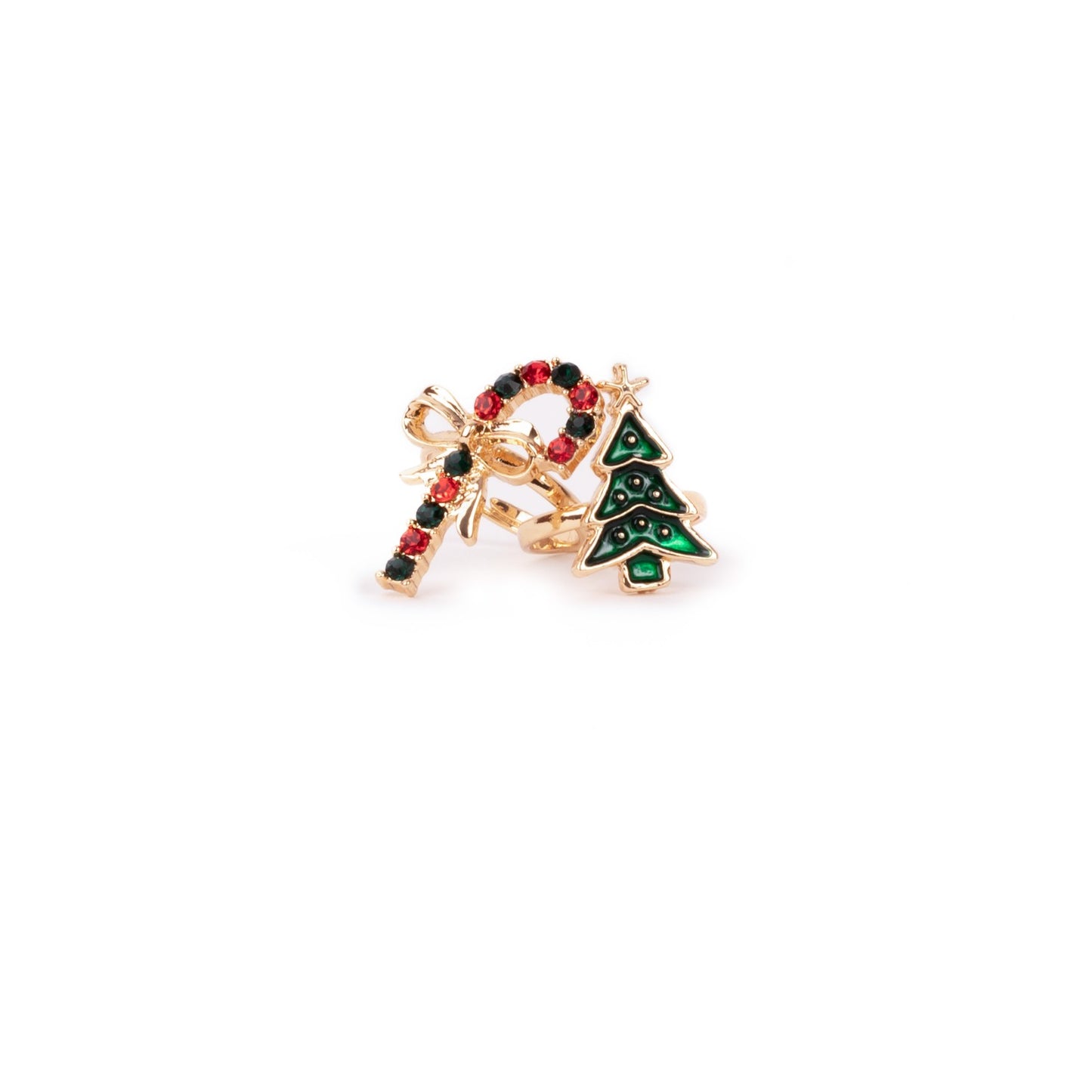 Juego de 2 Anillos Navideños All Aglow [84534]