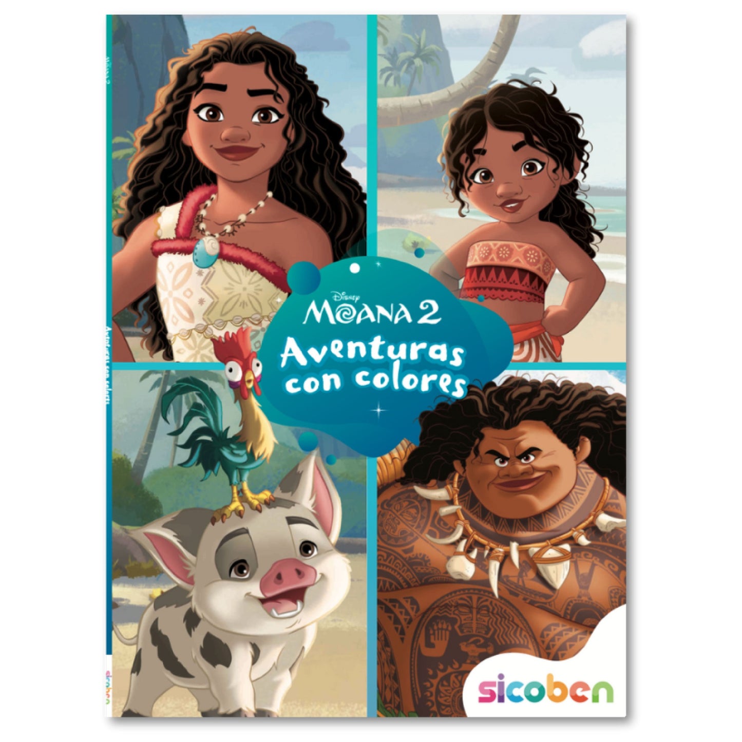 AVENTURAS CON COLORES| DISNEY MOANA 2