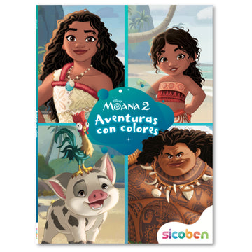 AVENTURAS CON COLORES| DISNEY MOANA 2