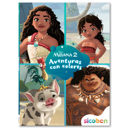 AVENTURAS CON COLORES| DISNEY MOANA 2