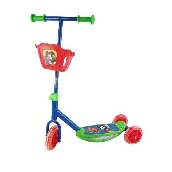 MONOPATIN 3 RUEDAS C/MUSICA MICKEY MOUSE