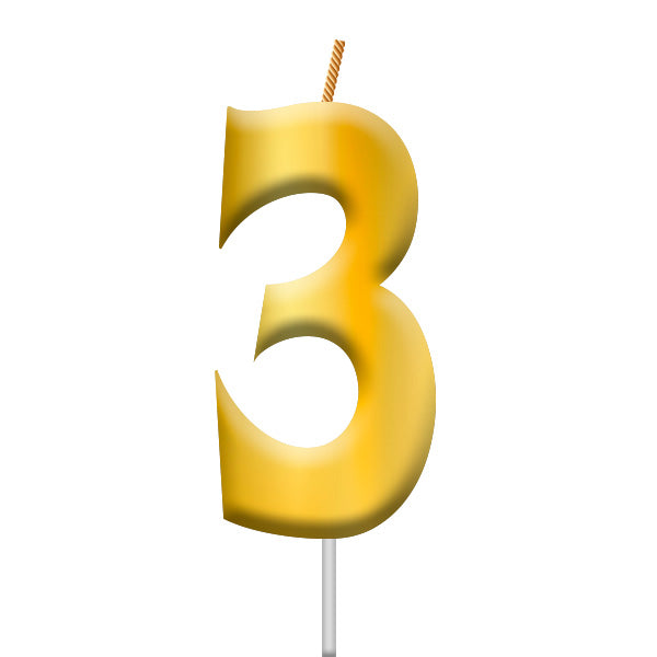 Vela Dorada Número 3 [HM-VLG-VLG3]