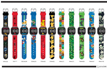 Reloj Pokémon LED Rojo [POK4405]