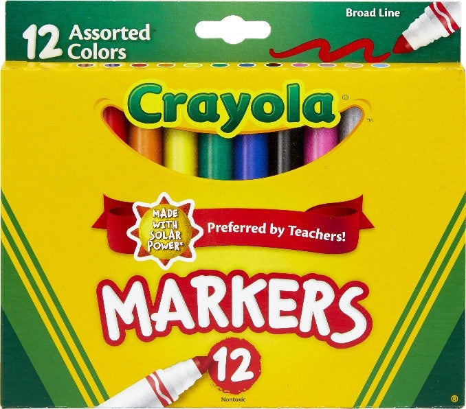 Marcadores Gruesos 12 Piezas [587712]