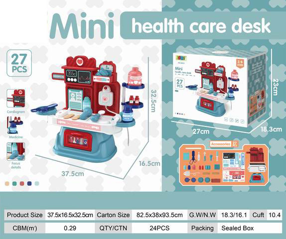 Juego de Herramientas Doctor 27 Unidades [PY-8956A]