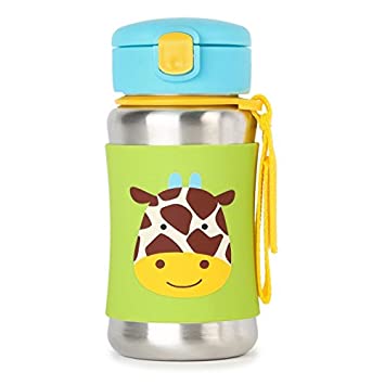 Botella Térmica con Pajilla Jirafa 12 oz [252516]