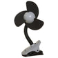 Abanico de Clip Ezy Fit Negro/Gris [L2278]
