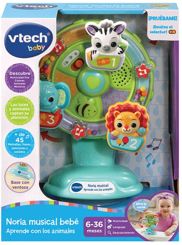 Noria Musical para Bebé Aprende con los Animales [80-165967]