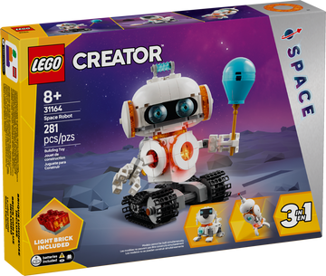 LEGO CREATOR ROBOT ESPACIAL 3 EN 1 (ROBOT, NAVE Y PERRO)