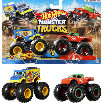 Hot Wheels Camión Monstruo 1:64 2 Piezas [FYJ64]