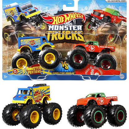 Hot Wheels Camión Monstruo 1:64 2 Piezas [FYJ64]