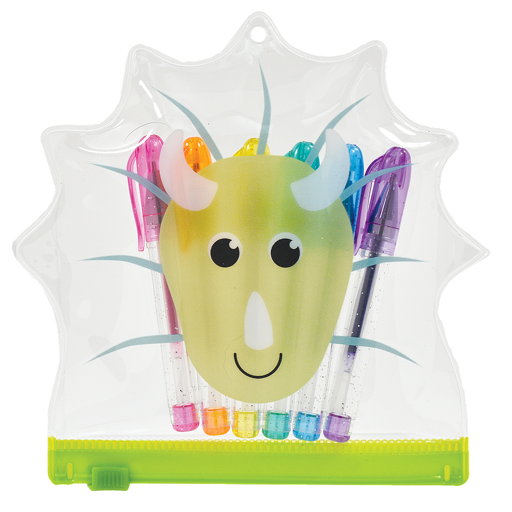 Mini Lapicero Gel Set Dinosaurios [710-096]