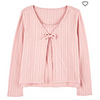 FA23 KG FASHION TOP PINK CARDI 2PC TOP