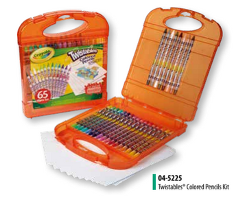 Kit de Lápices de Colores Twistables 65 Piezas [45225]