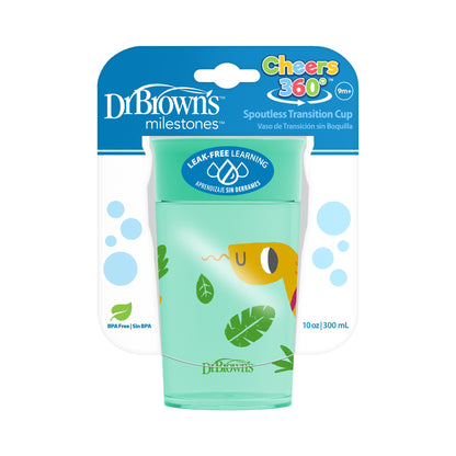 Vaso Transición Cheers 360 Serpiente Verde 10 oz [TC01095]