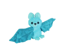 PELUCHE MURCIELAGO AZUL ABRAZADOR