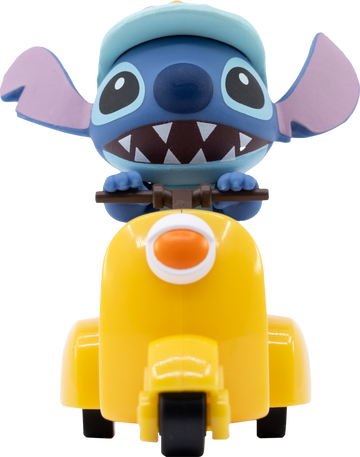 Figura Stitch con Vehículo Zoom Hero [15751]