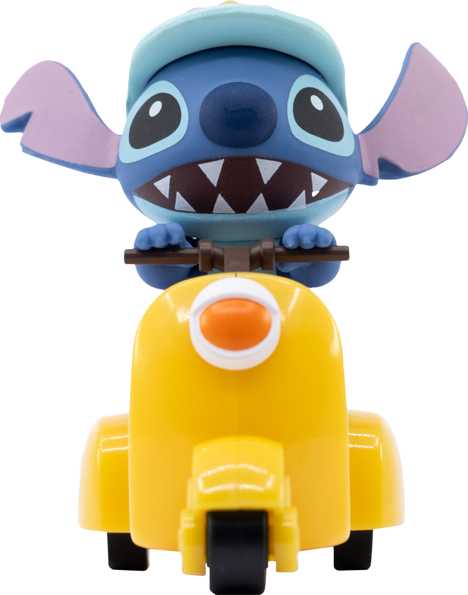 Figura Stitch con Vehículo Zoom Hero [15751]
