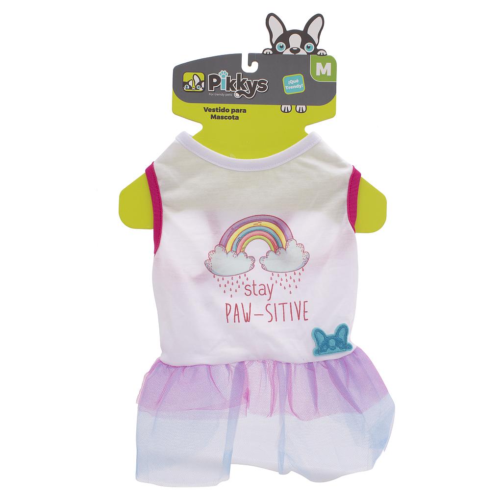 Traje para Cachorro Pikkys Arcoíris Talla S [162804-S]
