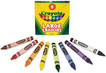 Crayones Largos 8 Piezas [520080]