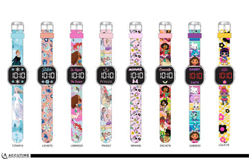 Reloj Minnie & Daisy LED Rosado [MN4448]