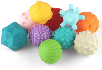 Pelotas con Textura Squeeze 10 Piezas [CTT-6177A]