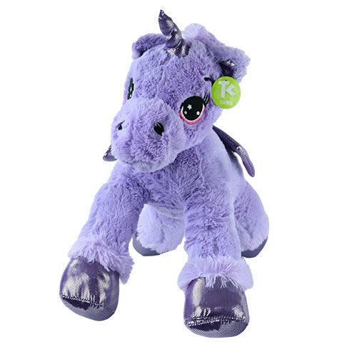 PELUCHE TK UNICORNIO MORADO 60 CM