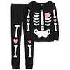 FA23 KG 2PC COTTON PJ G SKELETON PRT