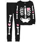 FA23 KG 2PC COTTON PJ G SKELETON PRT