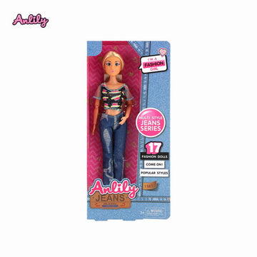 Muñeca de Moda 11.5in Cuerpo Sólido [GZB-22054A]
