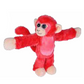 PELUCHE MONO ROJO ABRAZADOR