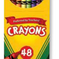 Crayones Estándar 48 Piezas [520048]