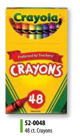 Crayones Estándar 48 Piezas [520048]