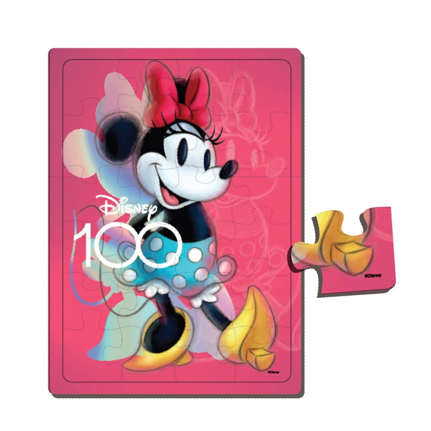 Rompecabezas Vertical 24 Piezas con Base de Minnie [COD001075]