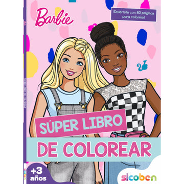 Super Libro de Colorear Mattel Barbie [BP-M-C-0342]